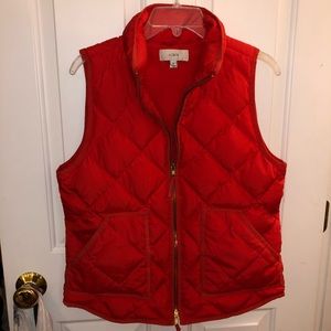 Red J. Crew Vest